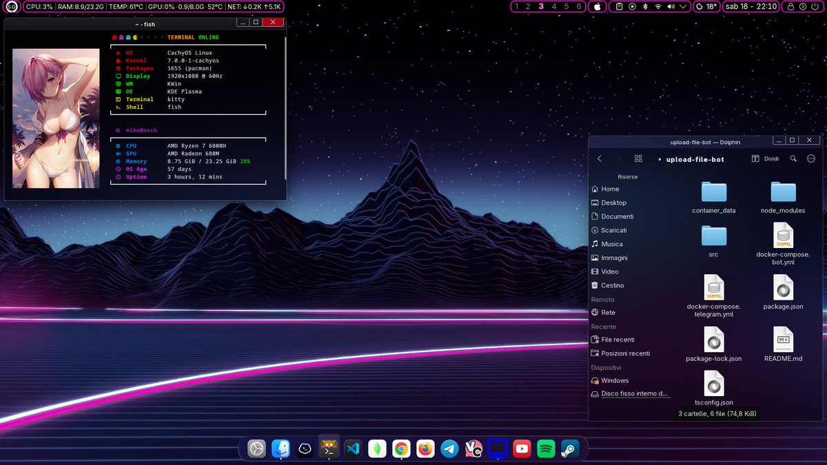bot_unixporn's tweet image. [KDE] is better than GNOME
Link: redd.it/1spaovw

#unixporn #linux #screenshot