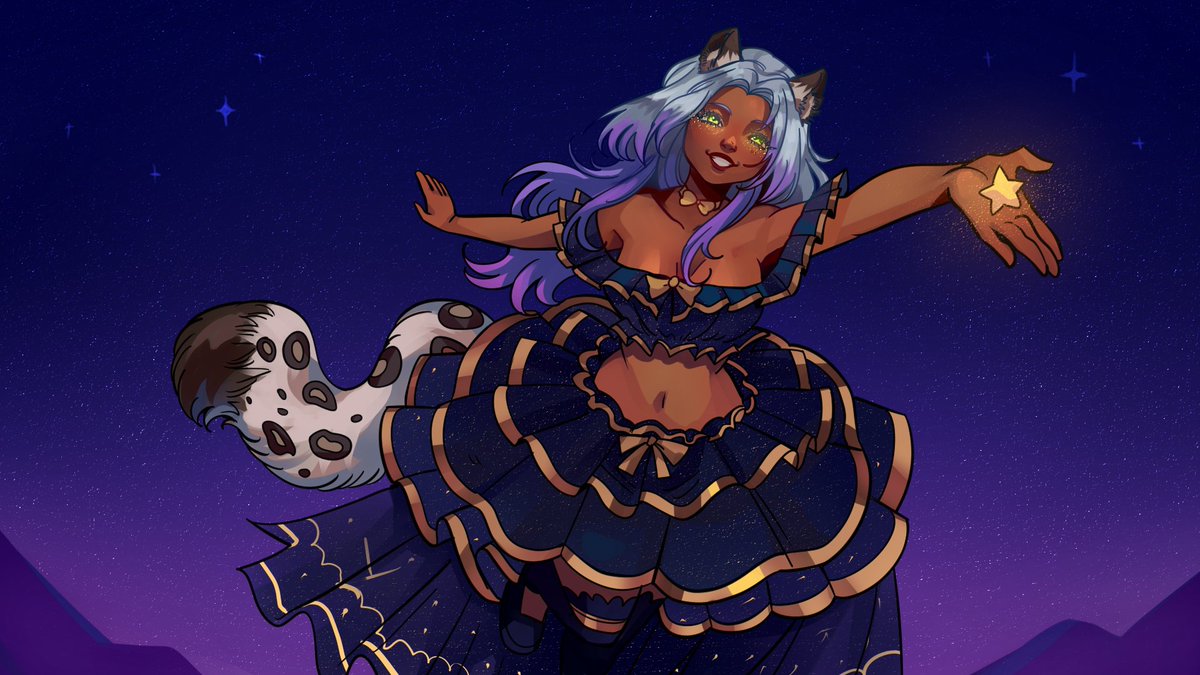 we are touching stars artwork by vgen.co/Lobitchan_Real