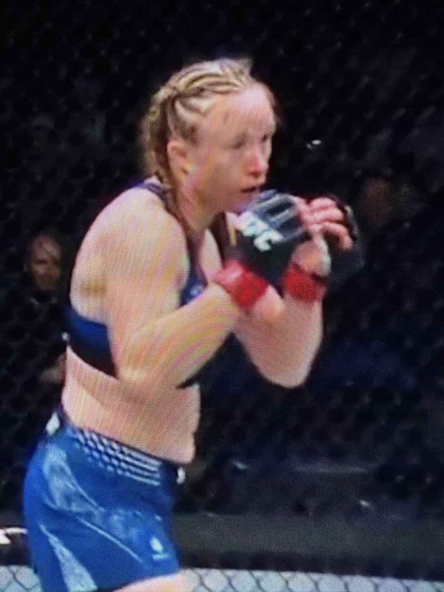 BADMMAMath's tweet photo. How is JJ Aldrich STARTING the fight looking like Joanna after her first first with WEILI? #ufcwinnipeg #alien https://t.co/LefZsSxS73