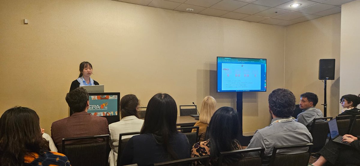 ISLT_FSU's tweet photo. ISLT at AERA 2026 🌎

From April 8–12, 2026, in Los Angeles, the AERA 2026 Annual Meeting brought together scholars from around the world. The ISLT community once again marked its presence at one of the largest education conferences in the United States. https://t.co/KIAFXLuICk