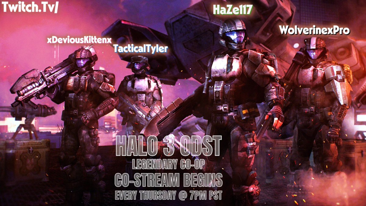 xHaze117's tweet photo. Took us 2 sessions to finish Halo 3. So next we’re taking the fight to New Mombasa. Starting this Thursday! https://t.co/qjO5zUoywv