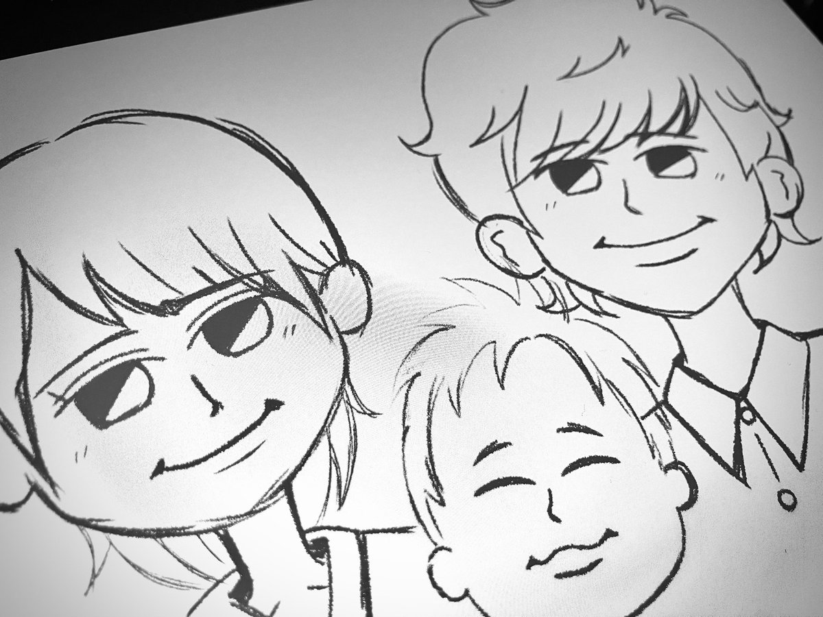 hiroshi_noh's tweet photo. おはようございます☀️🥚

友達からの依頼で似顔絵を描いてます✨
似顔絵描くのも楽しい🥺

たまごを描き続けてきたので、人を描くことの方が時間がかかります🫢笑
でもなかなか良い感じではないでしょうか！！( 自画自賛。笑 )

喜んでもらえると嬉しいです😆✨ https://t.co/FbEFm8AITS