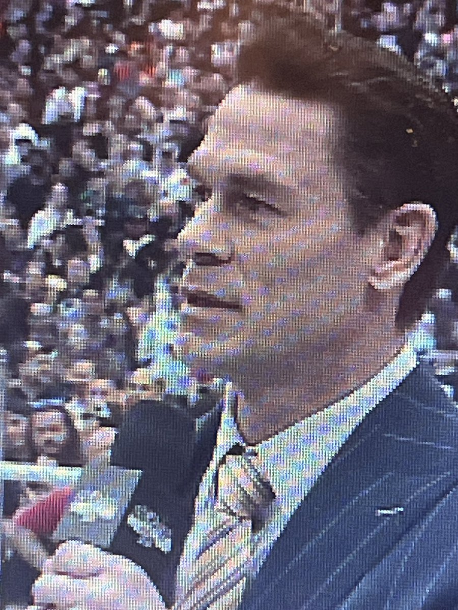 Why is a microphone floating? #WrestleMania