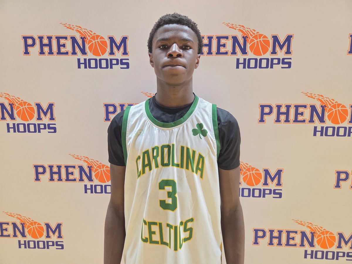 PhenomExposure's tweet photo. Like the play from 2028 Bralen Swindler (Carolina Celtics 2028) today. Athletic, score first guard that showed his ability to knock down the outside shot and play above the rim. #PhenomQCShowcase @DecuirHunter https://t.co/sgP5PTt6hz