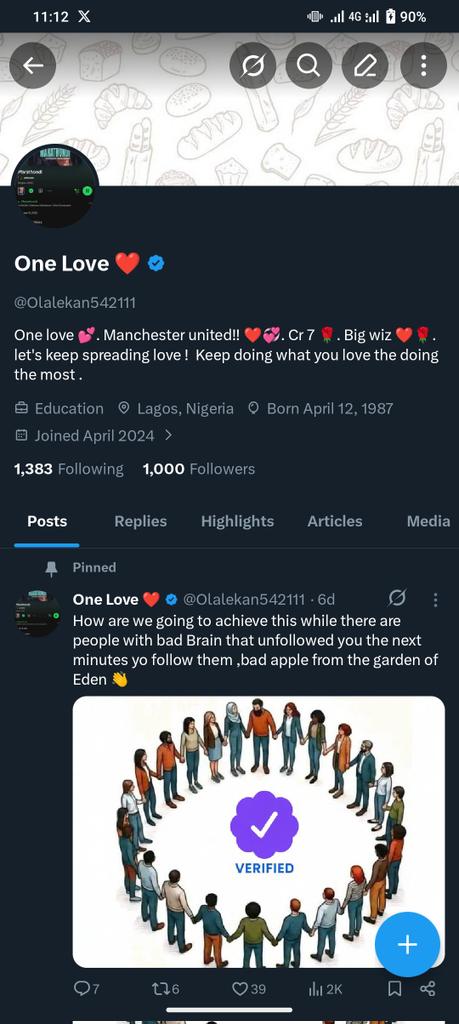 One Love ❤️ tweet media