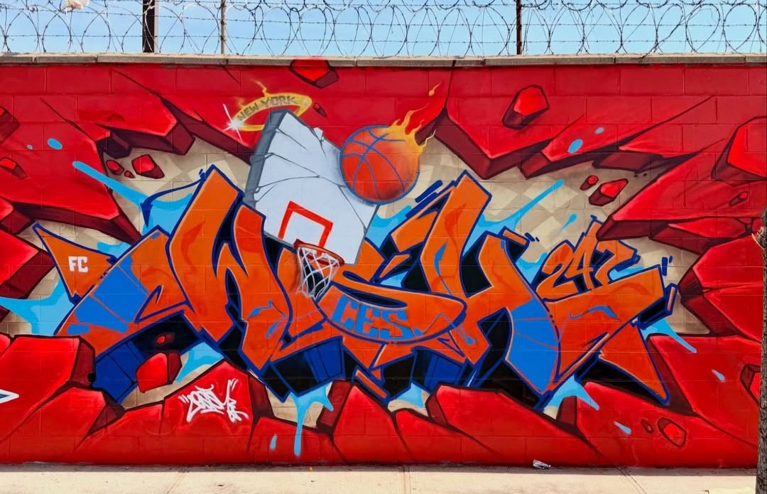 HipHopVandals's tweet image. CES_WiSH*  #NYC #Knicks #Graffiti #HipHop