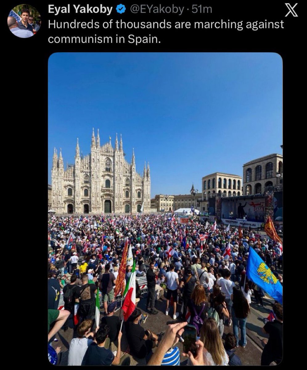ClassicalSocdem's tweet photo. Dead 1707
Born 2026

Welcome back Spanish Duchy of Milan https://t.co/fkS4MzoosK