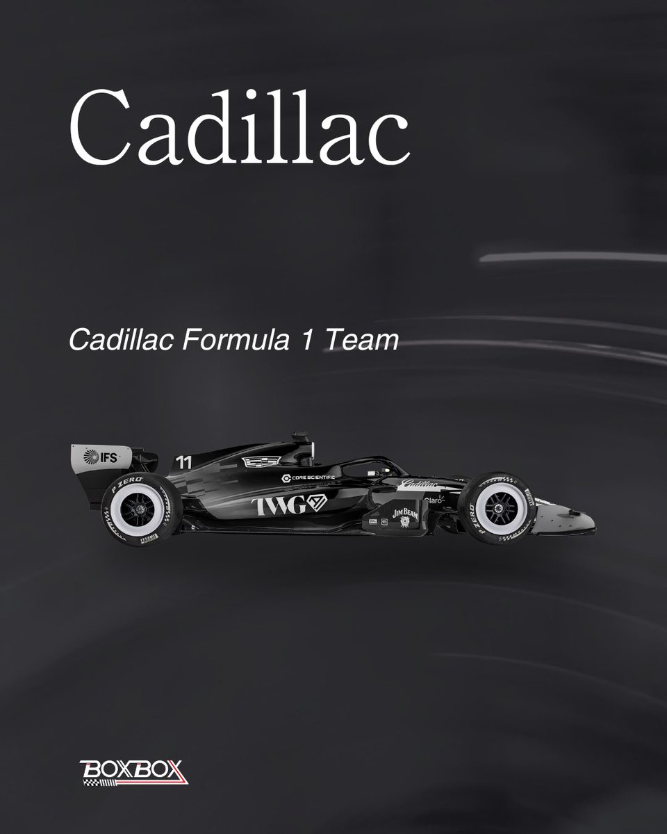 boxbox_argf1's tweet image. Equipo: Cadillac
Jefe de equipo: Graeme Lowdon
Pilotos: 🇲🇽Sergio Perez 11 - 🇫🇮Valteri Bottas

#cadillac #formula1 #f1 #boxbox