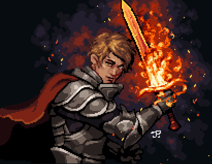 JPKotzeGames's tweet image. DND character for a friend of mine
#pixelart