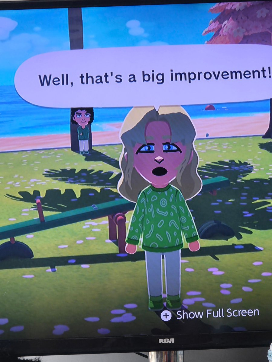 RizzleRah321's tweet image. I put Kylar and Jordan on my tomodachi life island and so far while Jordan seems content, while Kylar is always sitting at a table alone it at home staring at the walls alone. Its going good #dol