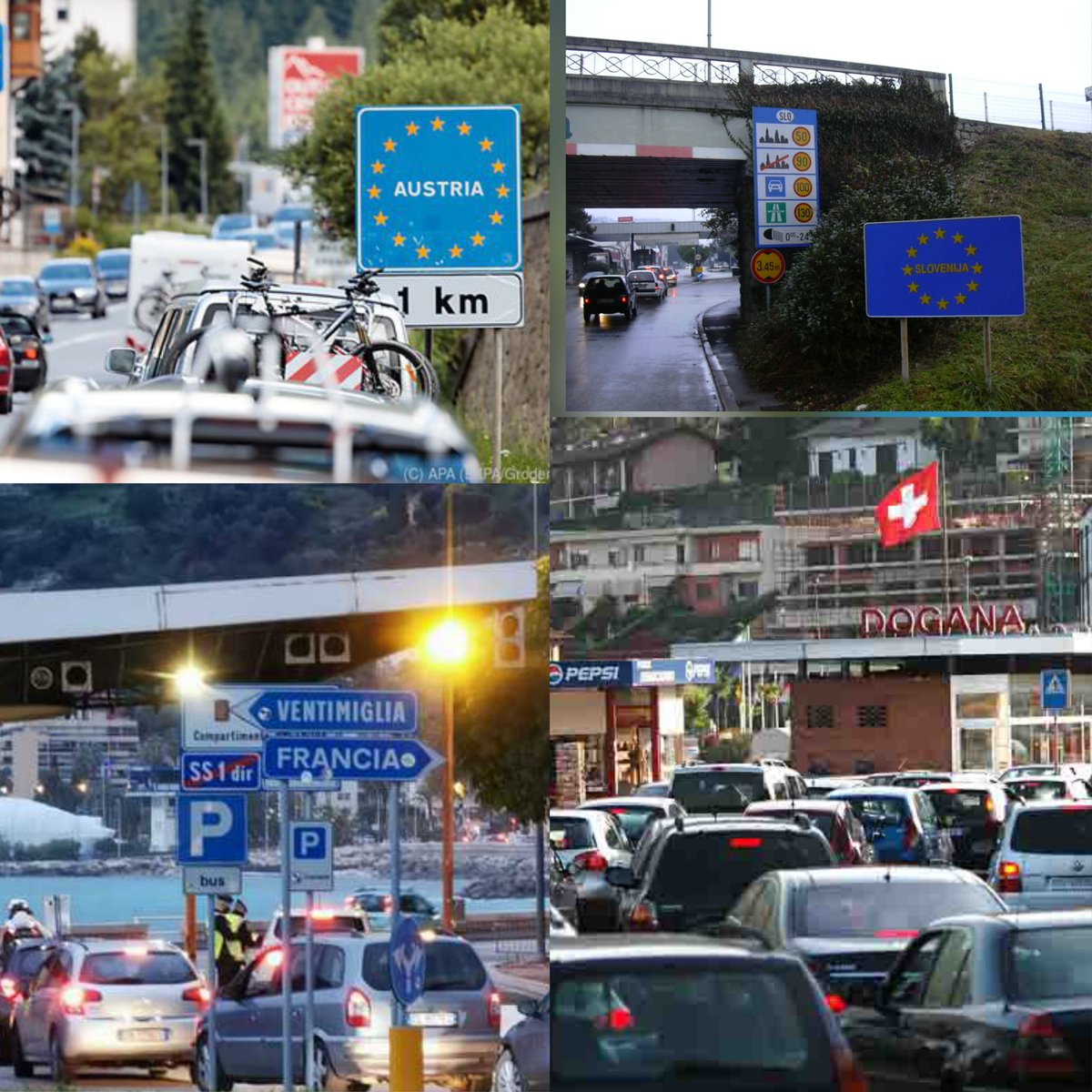 18.4.2026 
Neppure è finita la 33ª giornata e già mi segnalano code in espatrio ai 4 valichi terrestri (Francia, Slovenia, Svizzera, Austria) di finti super partes e ragazzotte/i (parità di sessi pure per l'ossessione #Inter). Su, non è il caso, tra 3 mesi è un altro campionato!