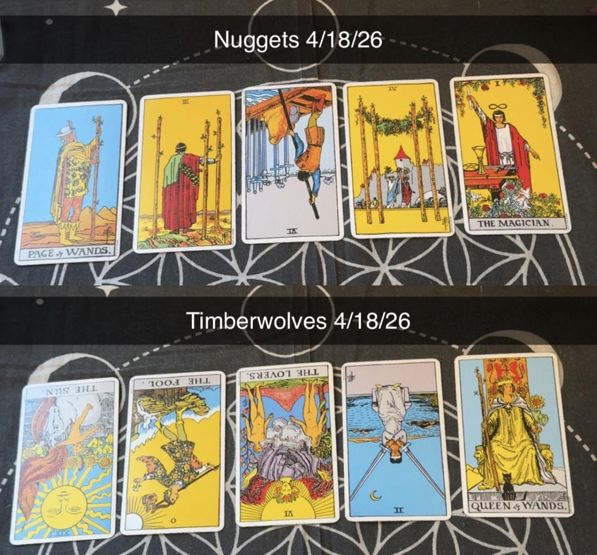 AgentOracle313's tweet image. It happened again…

Sun reversed = FAKE BREAKOUT 📈📉⛅️

Timberwolves up 10 after Q1…
ONLY TO LOSE BY 11 

Cash Nuggets -6.5 ✅🪄
#NBAx #Nuggets #Timberwolves