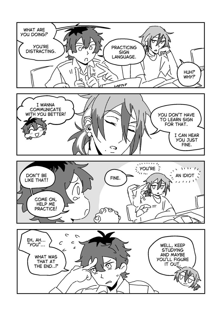 modern au rei sketches