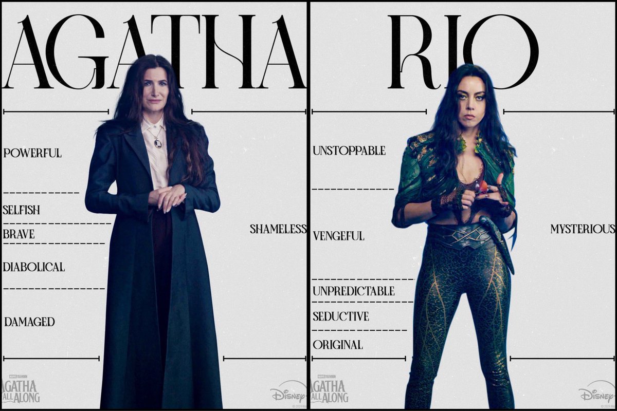 I think a lot about this promotional image for Agatha and Rio. How apt to describe Death as seductive. Because it is, isn't it? The call of the void. And Rio is the "cool girl" on the Road, Jen and Alice not sure if they hate her or want her number.