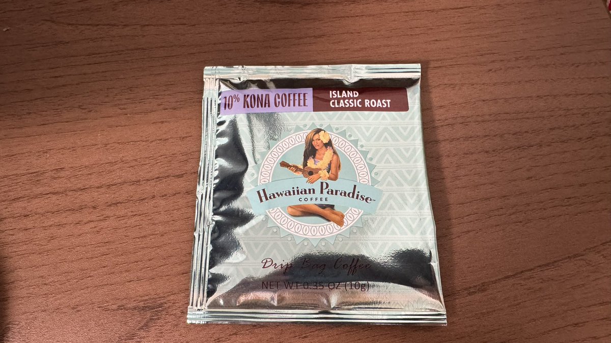 SYDmattsu's tweet image. Hawaiian ParadiseのISLAND CLASSIC ROAST。

#コーヒー
#coffee