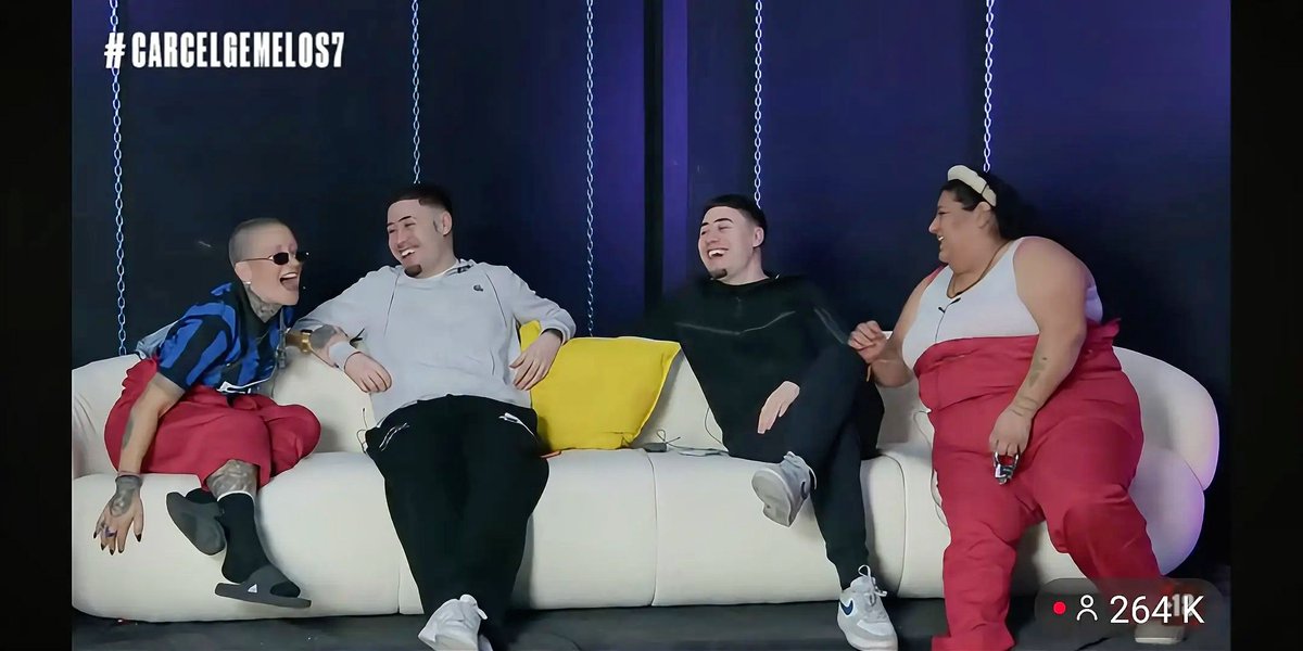 Eternamente agradecida con LOS GEMELOS por darle este espacio a FURIA. Argentina los apoyó desde el día uno porque verla feliz a ella es nuestra felicidad. ¡Gracias por recibirla con tanto amor! 🇦🇷🔥🏹🇪🇸

#FuriaCarcelGemelos2
#CarcelGemelos7
#GranFuria