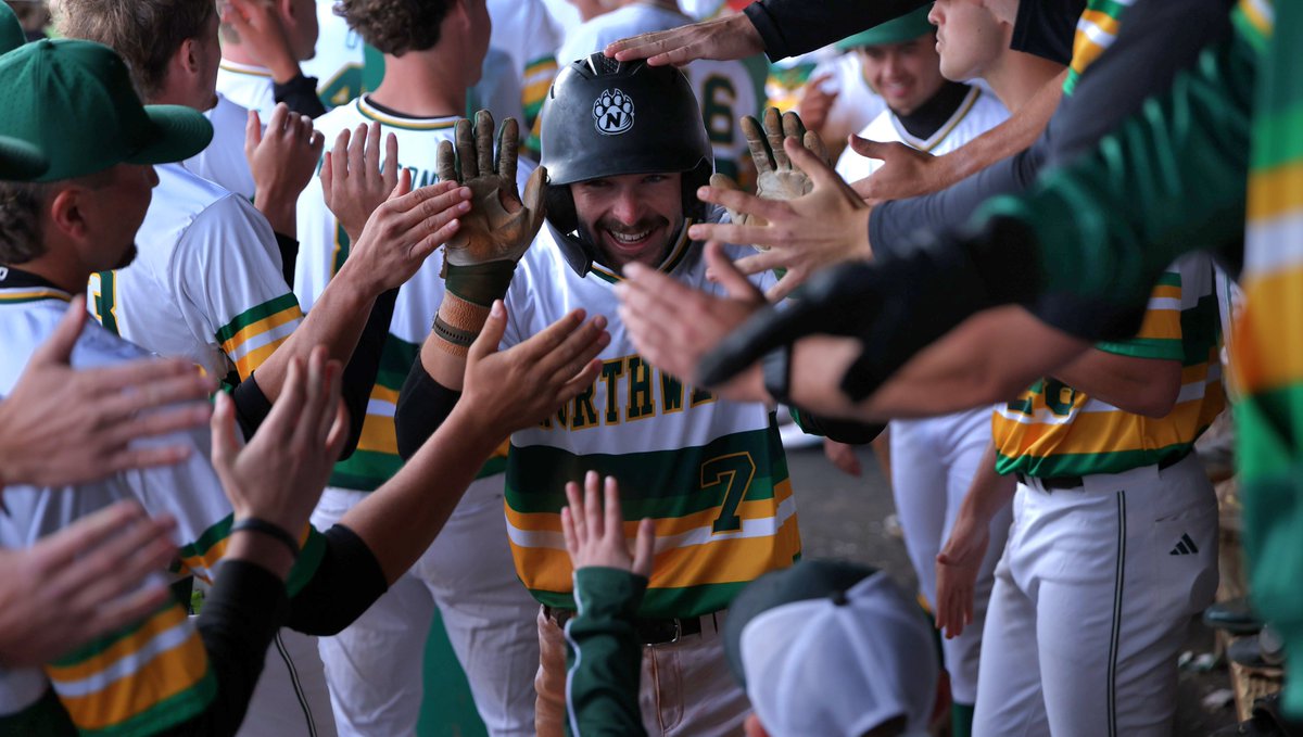 bearcatsports's tweet photo. BASE RECAP ||| NO. 30 NORTHWEST 14, NORTHEASTERN STATE 0

The Northwest Missouri State Baseball team crushed the Northeastern State RiverHawks, 14-0, in the opening game of its three-game series during the team's alumni day. 
 
Northwest improved its record 28-13 and 18-9 in the MIAA while Northeastern State drops its record to 13-26 and 8-19 in the conference. 
 
The Bearcats tied their all-time home run record for a single season, matching the 57 home runs set in 2025. The team wore its late 70s throwback jerseys in order to honor in honor of alumni day.

Frank Gall scored three runs to set the Northwest single-season record with 62.

https://t.co/vaTLQiDDxa

#OABAAB