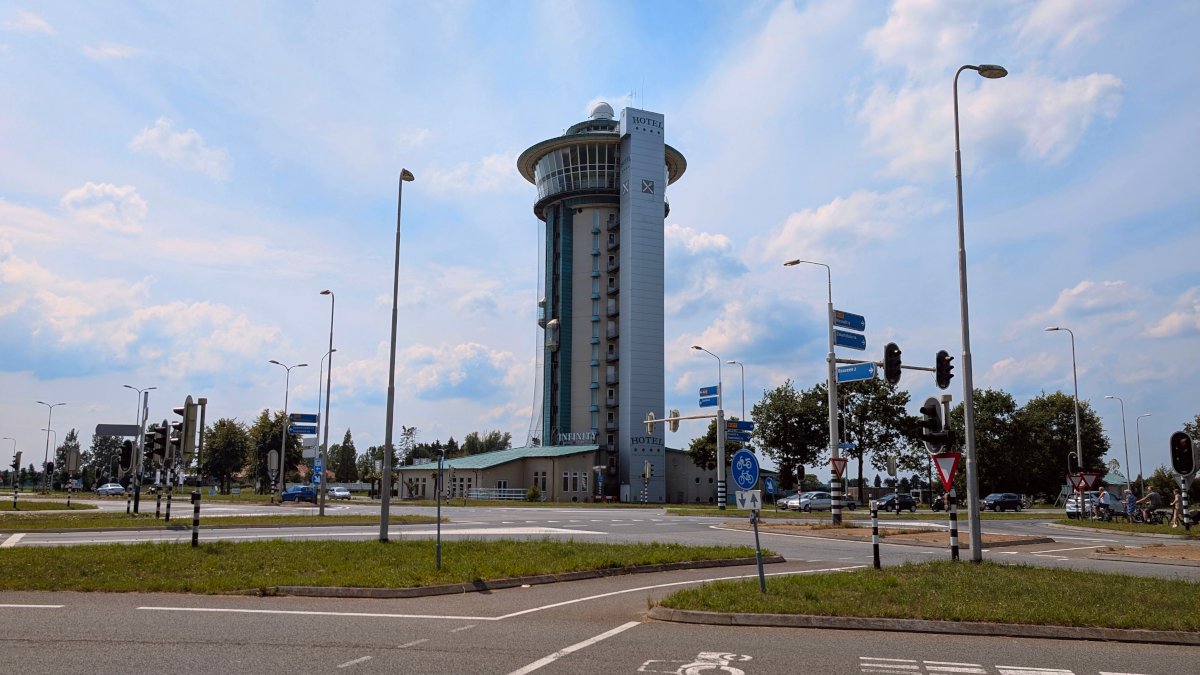 Brand in hotelkamer van hotel Infinity in De Lichtmis