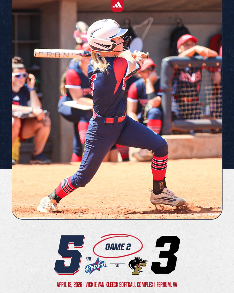 FMUSports's tweet image. 𝐒𝐰𝐞𝐞𝐩 𝐚𝐧𝐝 #⃣1⃣ 𝐬𝐞𝐞𝐝 𝐬𝐞𝐜𝐮𝐫𝐞𝐝!

No. 12 FMU close the regular season on an 8-game winning streak and claim the No. 1 seed in the league tourney!

Walling (GM1 W): 7.0IP, 0ER, 4H, 12K

Strickland: 6-for-8, 3RBI, 3R in doubleheader!

#SwampEm #GoPatsGo @fmu_softball