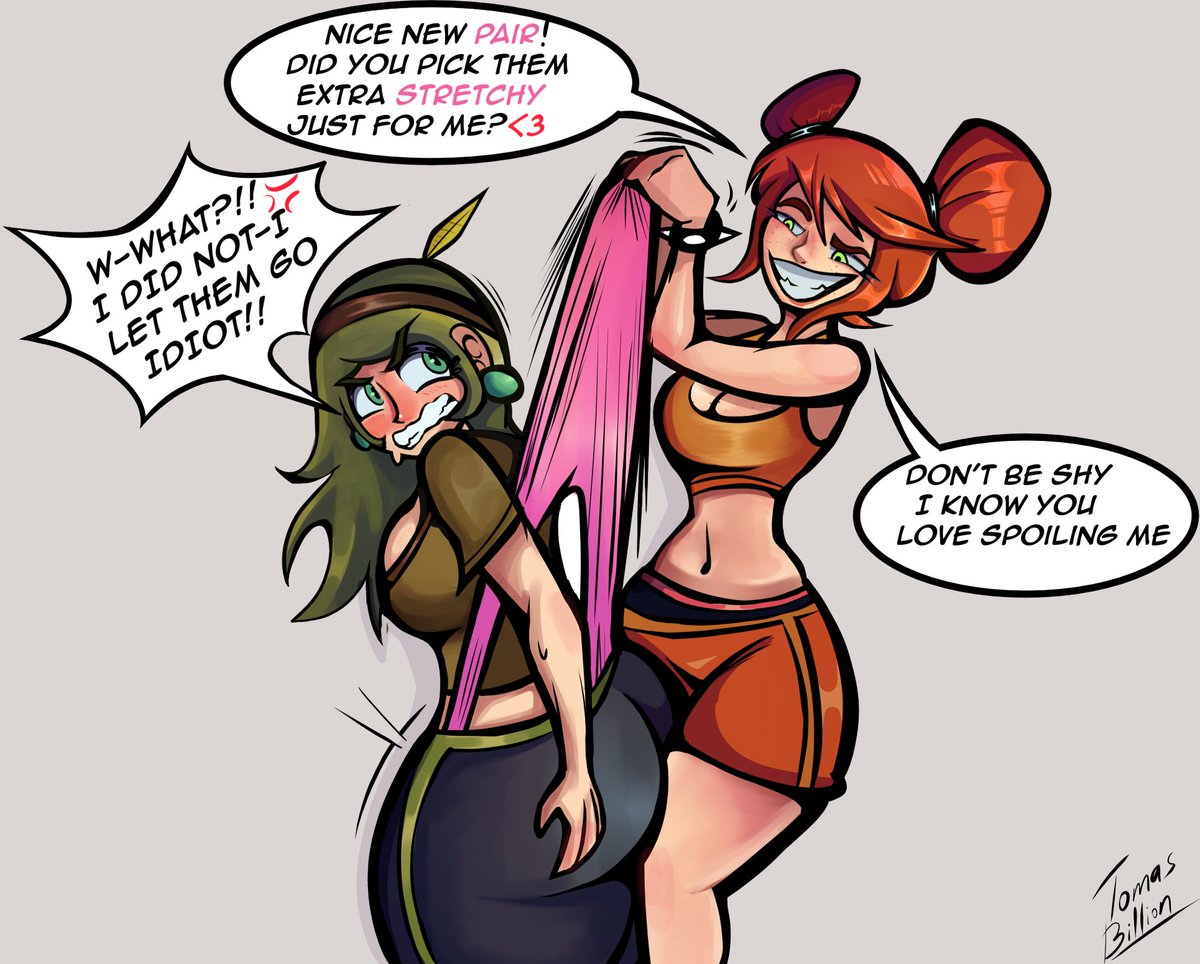 Tomas_B_Wedgie's tweet photo. And we have the first wedgie comic with them! https://t.co/jo99dzZe9m