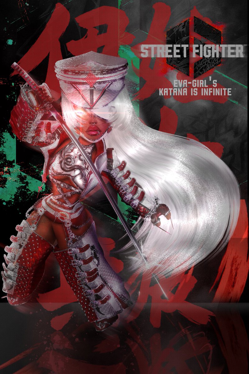 EVA-GRL's KATANA IS INFINITE.