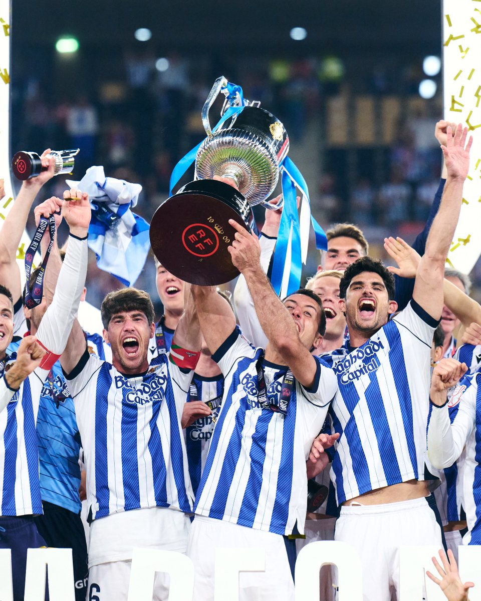 idextratime's tweet image. Daftar juara Copa Del Rey 10 musim terakhir :

2025/26: Real Sociedad 🆕
2024/2025: Barcelona
2023/2024: Athletic Bilbao
2022/2023: Real Madrid
2021/2022: Real Betis
2020/2021: Barcelona
2019/2020: Real Sociedad
2018/2019: Valencia
2017/2018: Barcelona
2016/2017: Barcelona