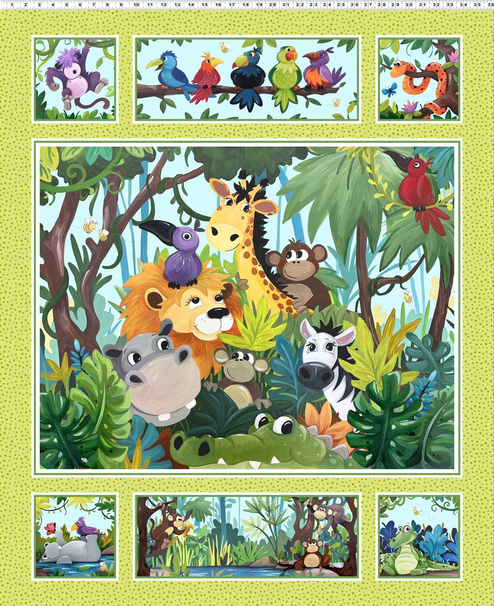 howarths63's tweet image. #Jungle #Friends by #Susybee is a playful adventure through the #heart of the jungle! Filled with adorable #lions, #elephants, #giraffes, and more, this collection bursts with color, #laughter, and #charm.  buff.ly/QwmWIsn