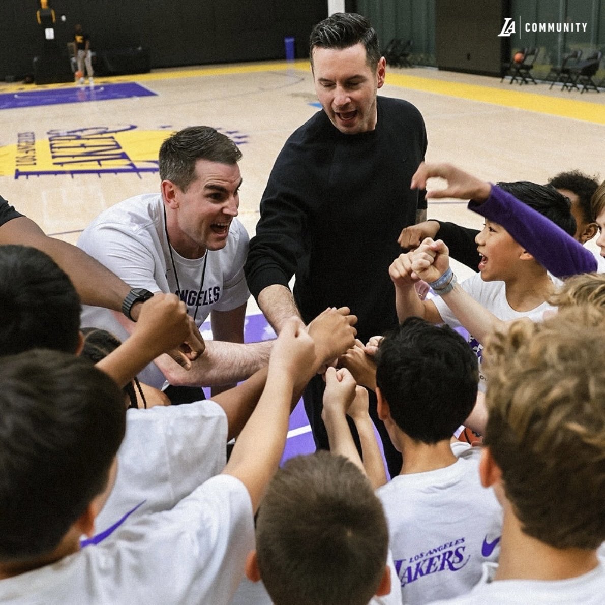 LakersCommunity's tweet photo. @Lakers Playoff basketball is here 💜💛

Good luck to the Los Angeles Lakers this postseason 🏀 https://t.co/vfawruGy7P