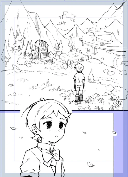 この背景人生で何回書くんだろう..... 