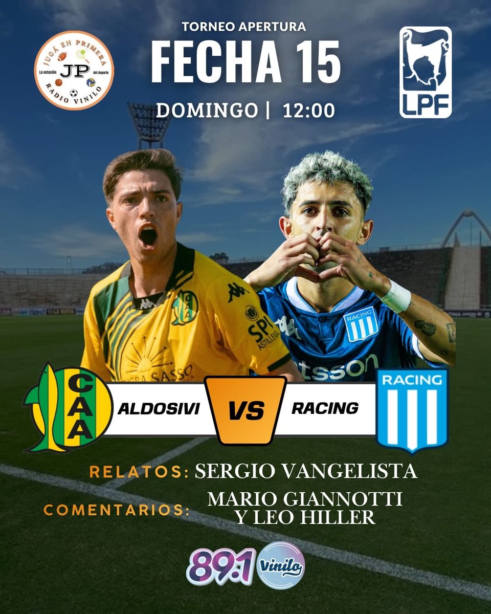 aleavancini's tweet image. Mañana tenemos una gran previa de @clubaldosivi @RacingClub por @FMVinilo891 

Se viene el cambio de esquema y de jugadores en el tiburón 🦈  para el 11 inicial.

#aldosivi #racing #futbol