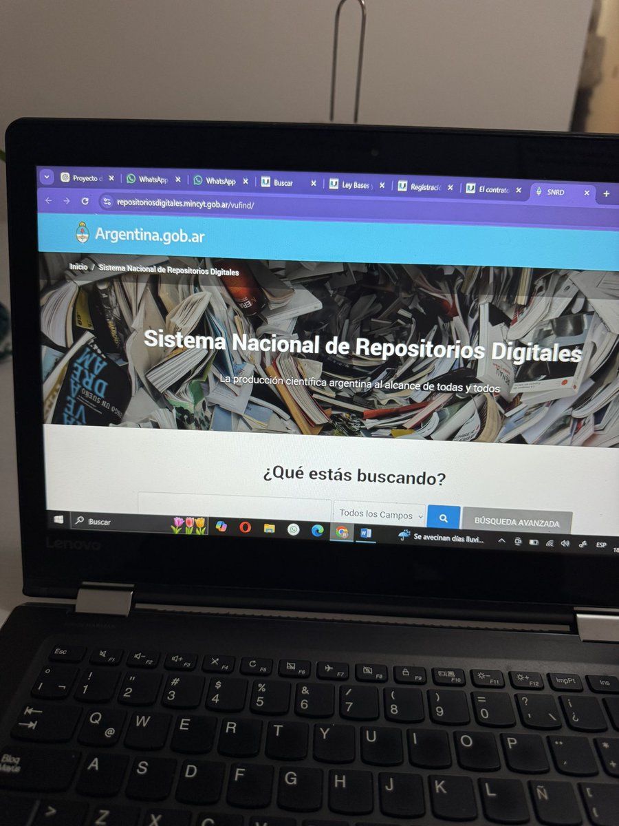 La risa que me da que este gobierno no le haya cambiado la estética al repositorio nacional porque ni deben saber lo que es jkkk