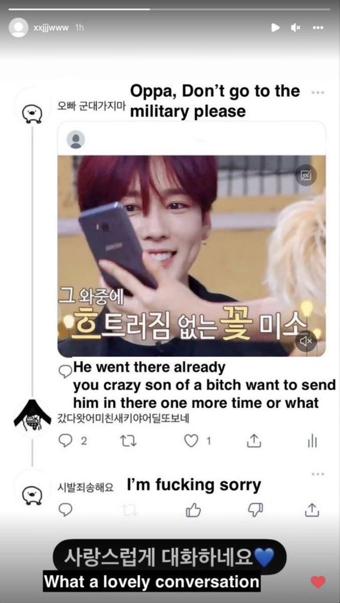 Jinu trended w his IG story that other fans even edited their idol in