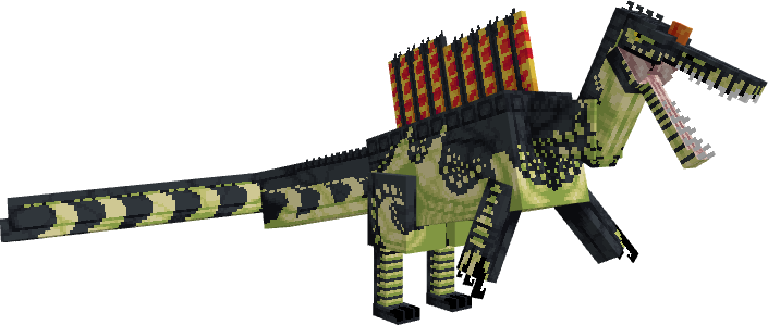 DapperDino9's tweet image. "Animal I Have Become" starts playing
Spinosaurus for The Lost Worlds Minecraft Mod!
#Minecraft #minecraftmods #Modding #Blockbench #Pixelart #Dinosaurs #lowpoly #pixelartist #Spinosaurus