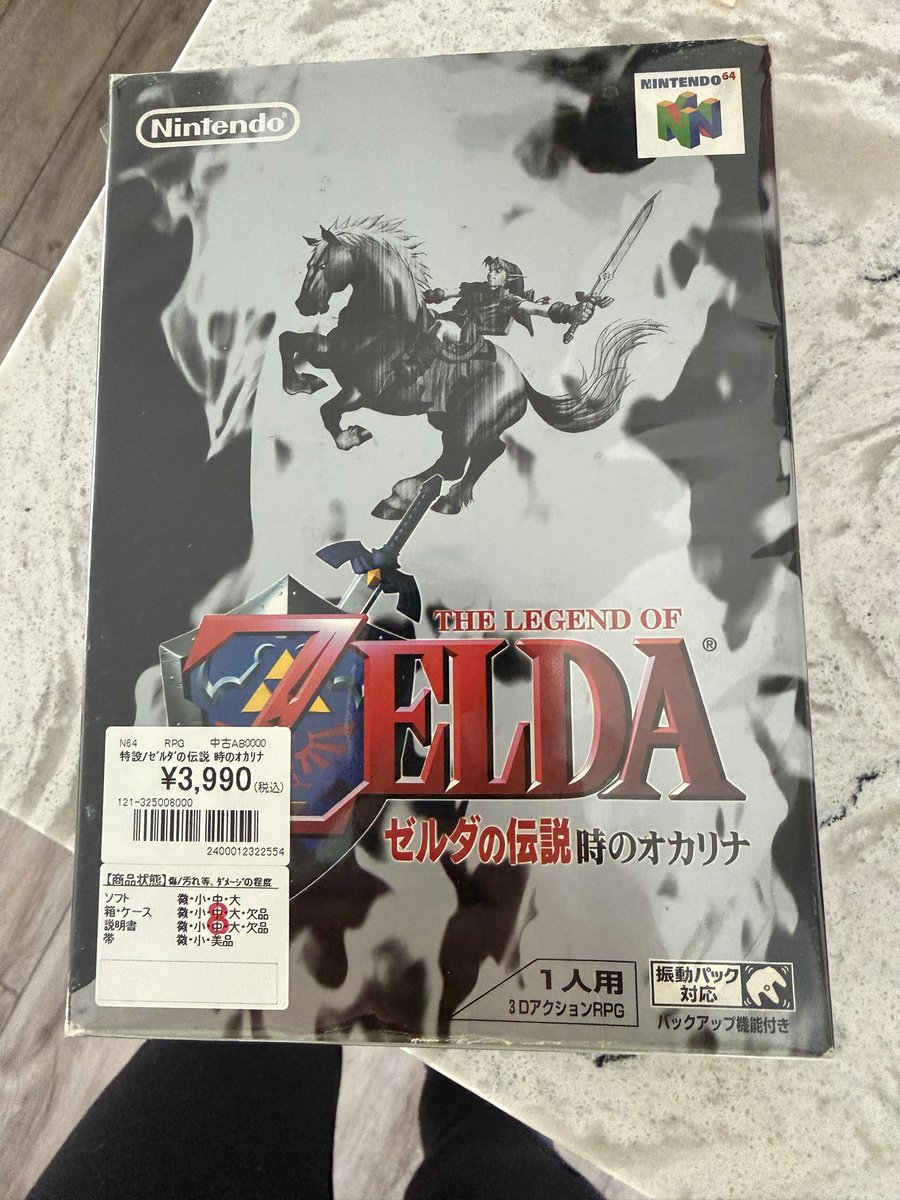 DstroGaming's tweet photo. Gifts from my boyfriends brother and sister in law from Japan 🥹 
Links awakening is probably my most nostalgic favourite game of all time. These are so cool. 
#linksawakening #ocarinaoftime #zelda #collector https://t.co/JsIPn858m8