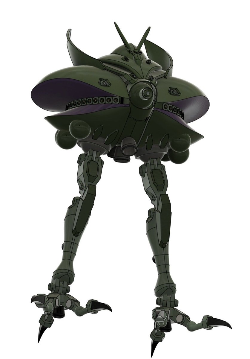 Aaron10414's tweet image. #ガンプラ
#ガンプラ好きな人と繋がりたい
#CAD 
#Fusion 
#３Ｄモデル
量産型ビグザムGQのデテールを追加しました♪どこを追加したかわかるかな？