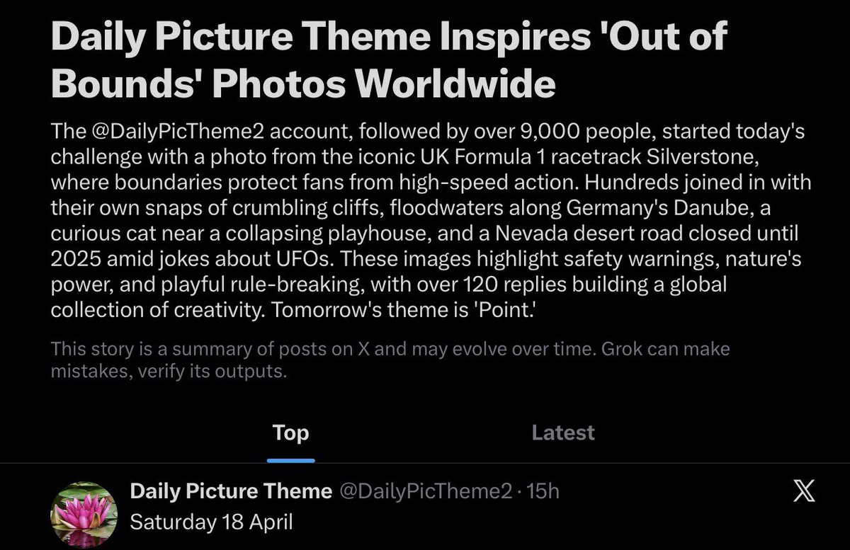 DailyPicTheme2's tweet image. Thanks to all who contributed to our #DailyPictureTheme #Out of Bounds