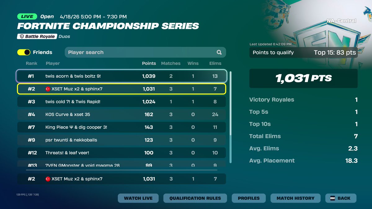 XSET Muz tweet media