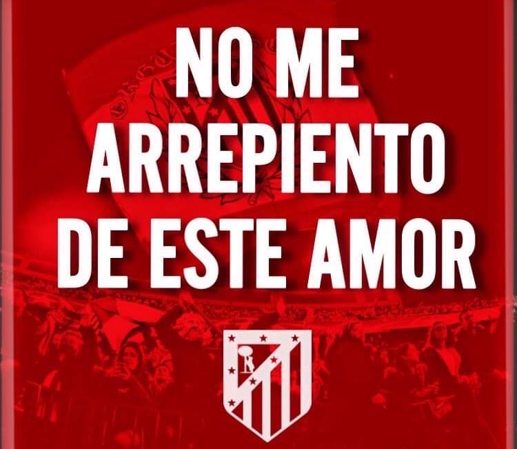 El Atleti es alegría. tweet media