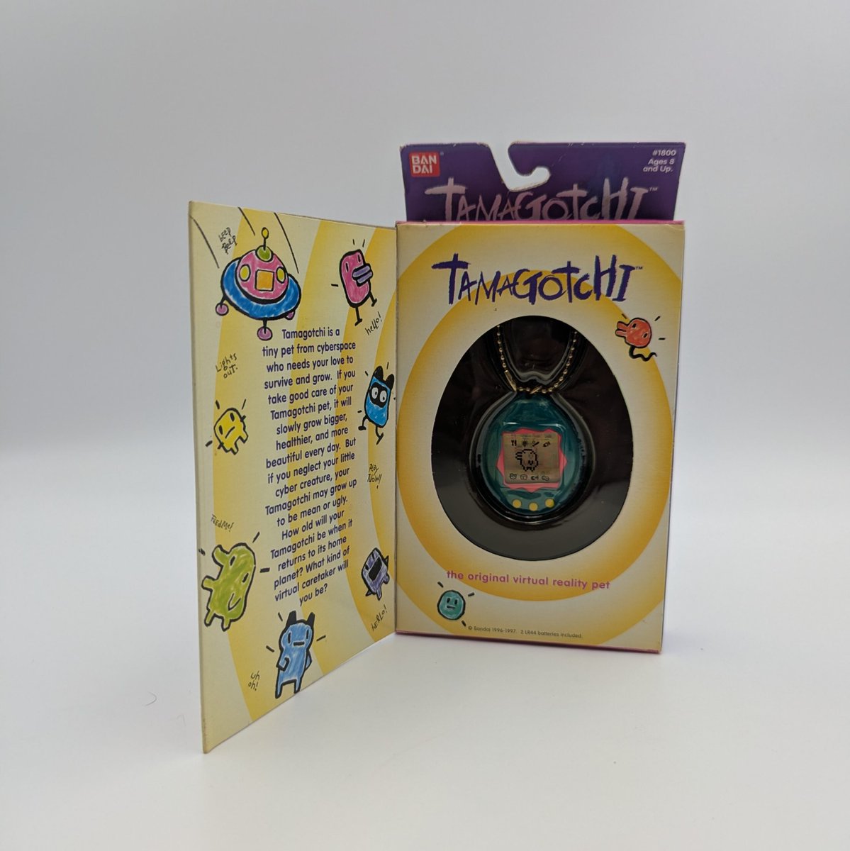 the_RetroHero's tweet image. 1996 to 1997 Original #1800 Tamagotchi Blue and Pink. In Box. Virtual Reality Pet #TheRetroHero #RetroGaming #ConsoleRepair #GamingMods #RetroConsoles #ClassicGaming #8bit #16bit #OldSchoolGaming #Nintendo #PlayStation #Sega #Xbox theretrohero.com/product/1996-t…