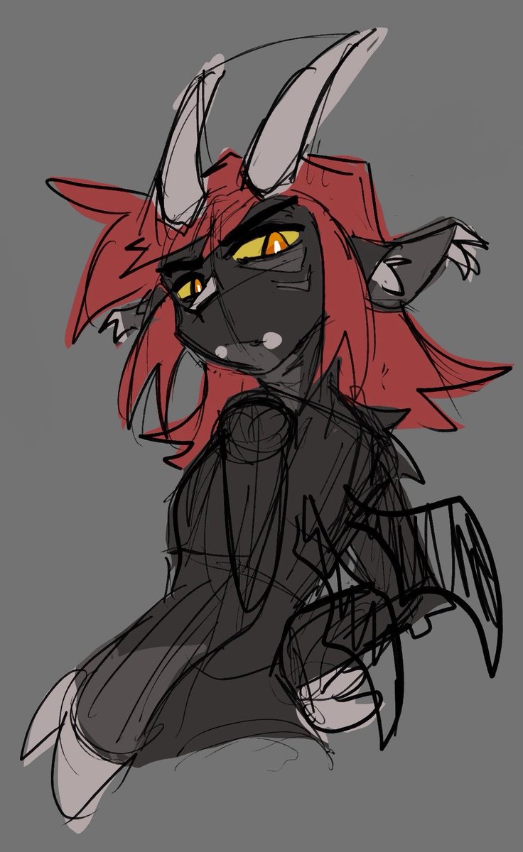 fizzdotnet's tweet photo. The creature on my pfp #furry #furryart https://t.co/0ZrO1632Wh