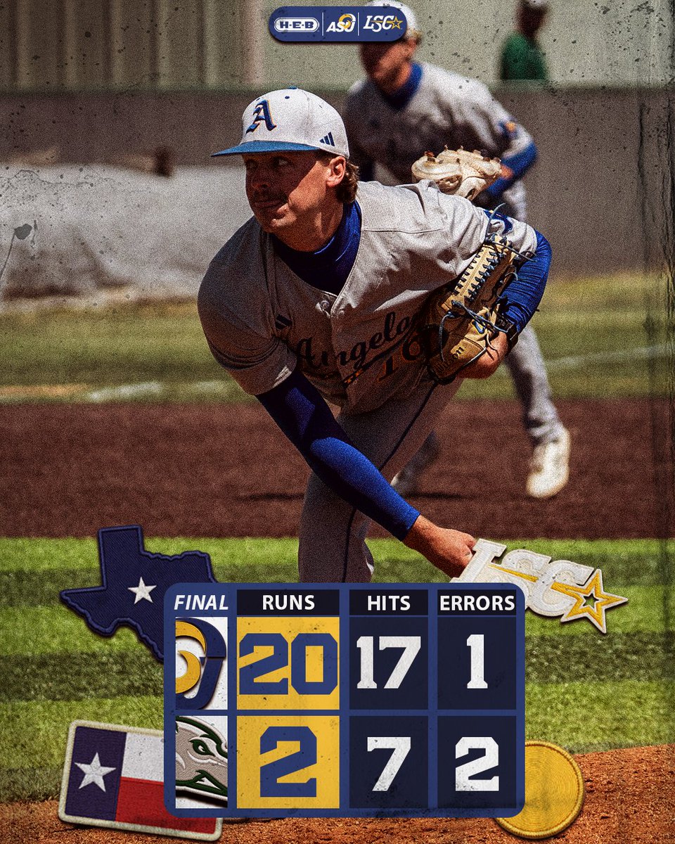 RamsASUbaseball's tweet image. 20 runs scored for the second straight game!

The second game of our doubleheader will start at 5:10 p.m.

#ProveIt | @ngrayy04