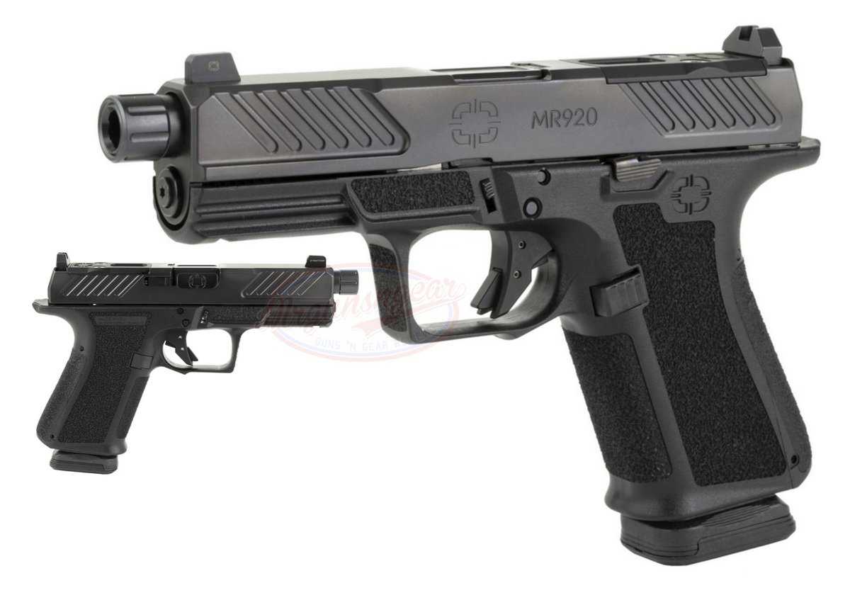 Mrgunsngear's tweet image. Shadow Systems optics ready 15+1 (G19 clone) MR920 Combat with threaded barrel and aluminum flat-ish shoe trigger for $500 currently here: mrgunsngear.org/4sK6nYH

Cheapest I can recall seeing it 🦅

#glock