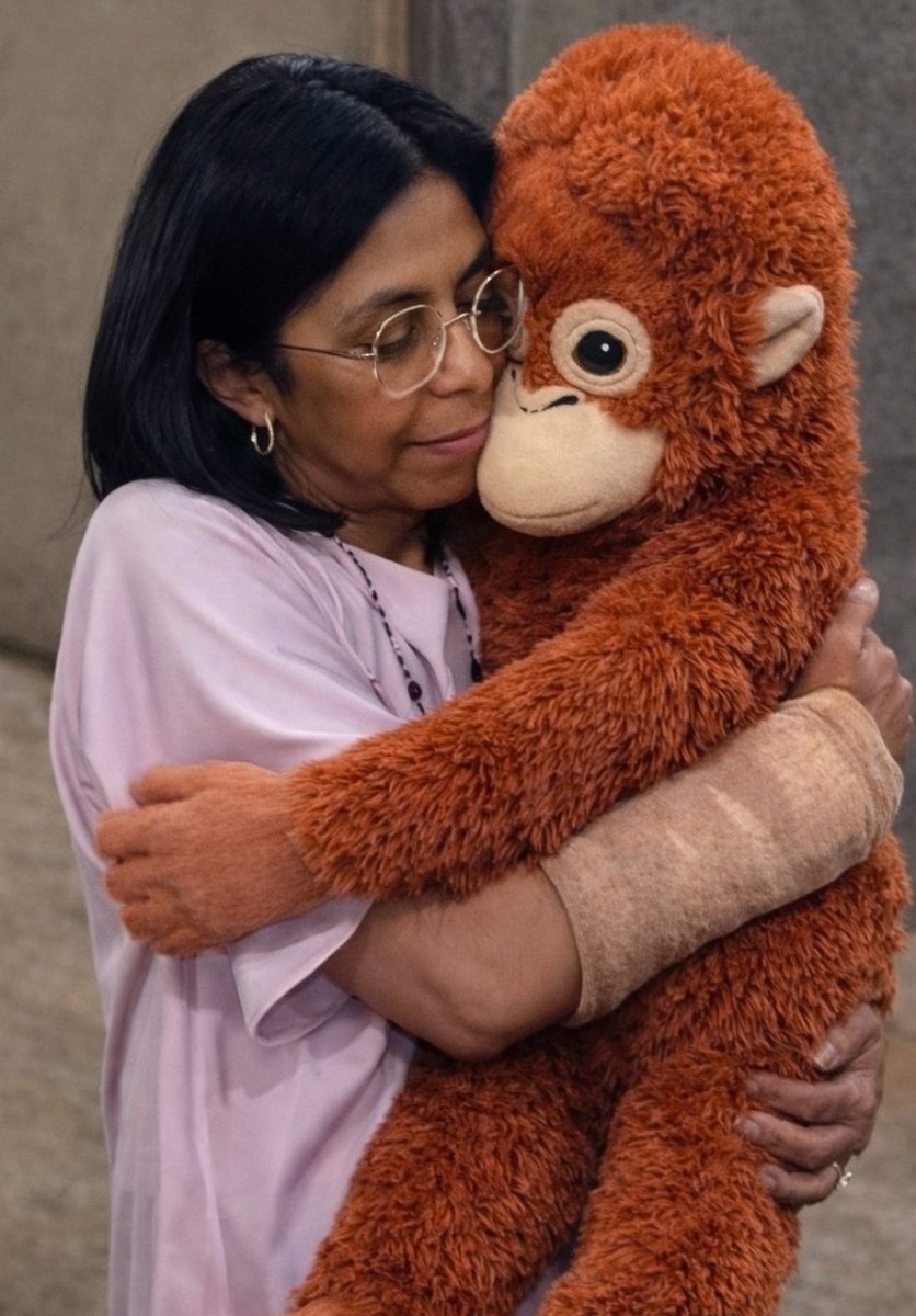 Fuera Mona, Delcy Rodríguez es igual de criminal que Chávez y Maduro.