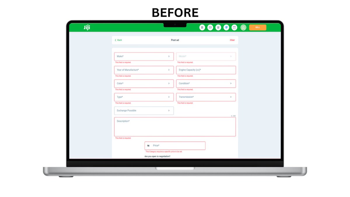 abdul_dzn's tweet photo. Posting an ad should be simple. But right now, it feels overwhelming. Long forms, no clear structure, too much at once. This increases drop-off and user frustration and My solution is to break it into categories and Grouped fields logically and added helpful hints.. https://t.co/upbv3jtn2P
