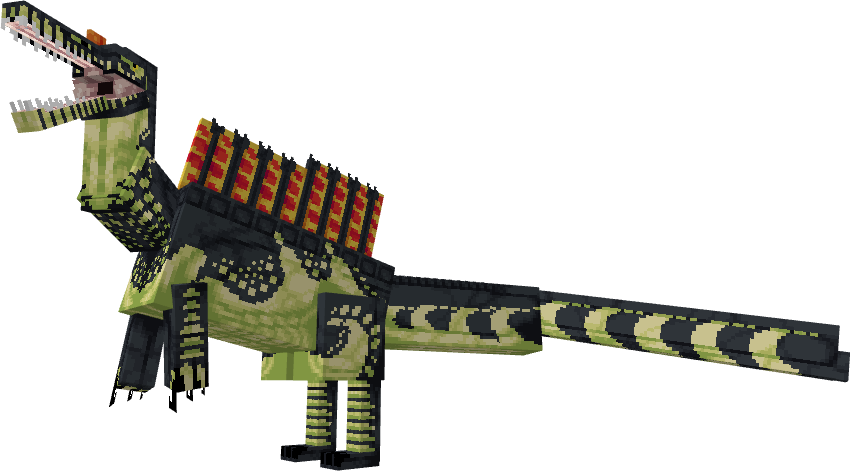 DapperDino9's tweet image. "Animal I Have Become" starts playing
Spinosaurus for The Lost Worlds Minecraft Mod!
#Minecraft #minecraftmods #Modding #Blockbench #Pixelart #Dinosaurs #lowpoly #pixelartist #Spinosaurus