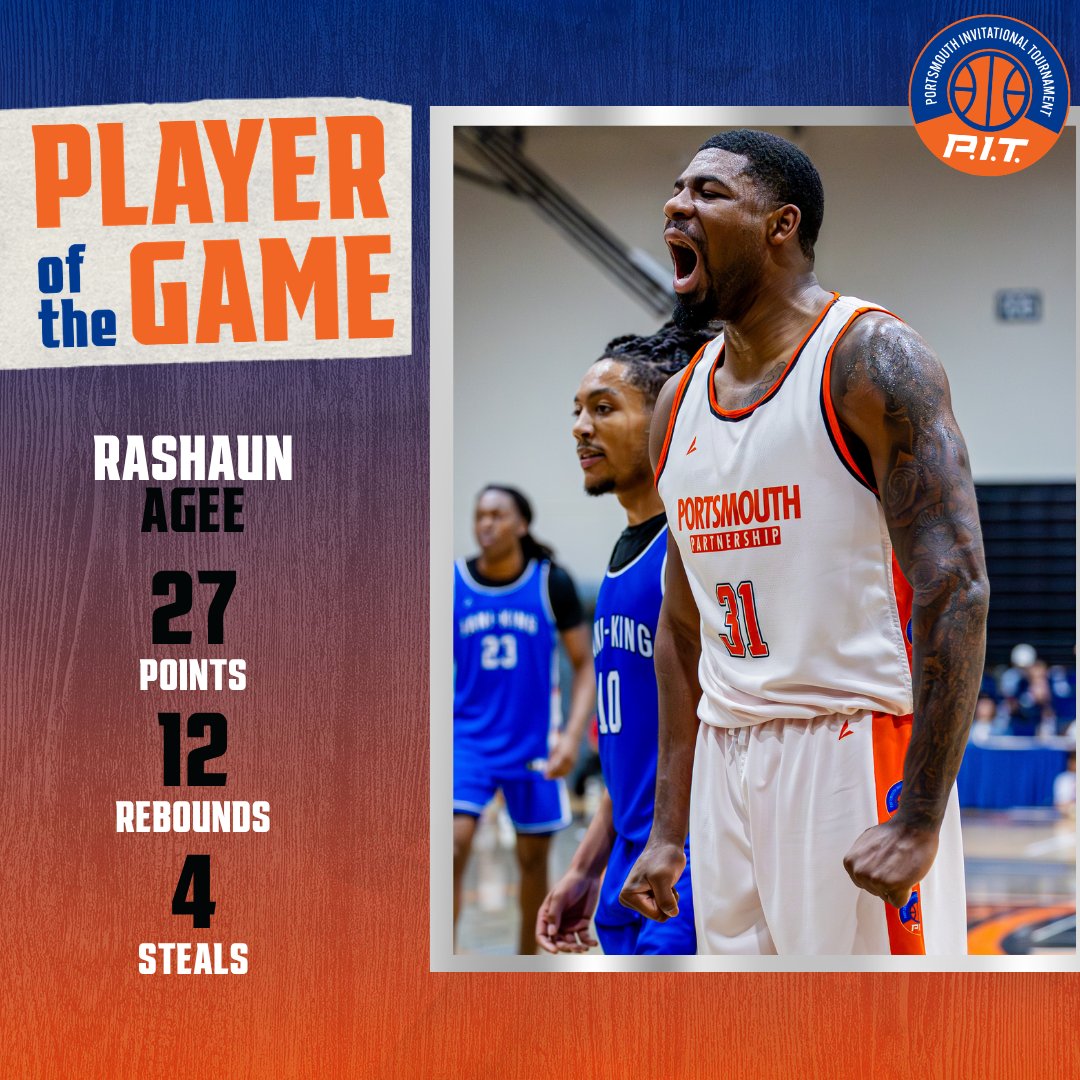 PIT_Basketball's tweet photo. Player of the Game is @aggiembk Rashaun Agee https://t.co/U6eVMoYf4y