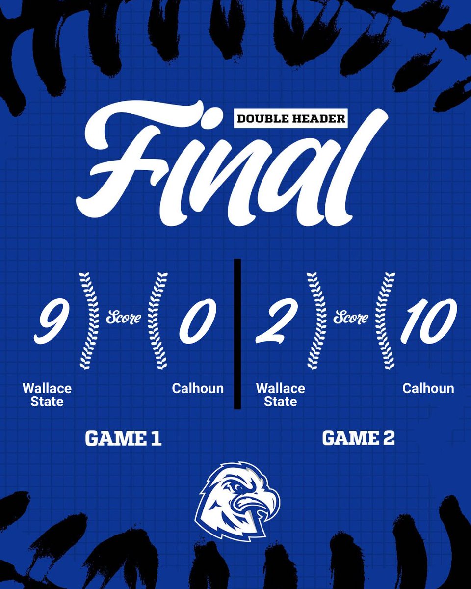 warhawksball's tweet image. Split the day with Wallace State, dropping the first game but picking up a win in the 2nd game! 

#Process