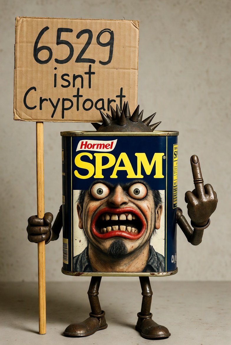 marcotic12's tweet image. Just a short reminder🖕
#cryptoart #spam #curatio