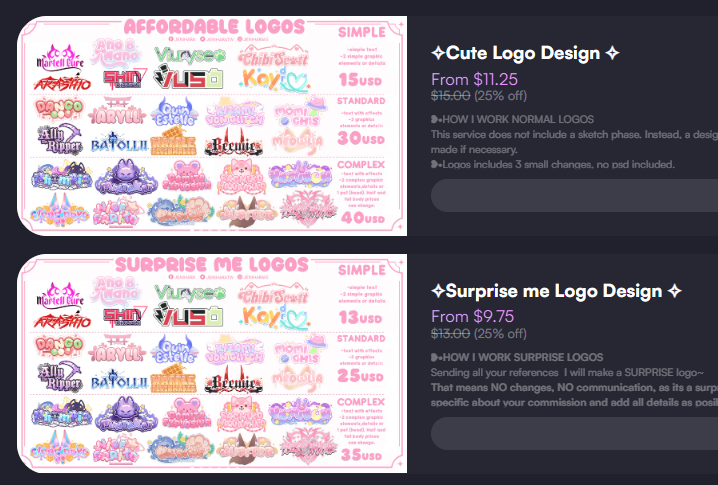JeniharaTw's tweet image. Remember i have 25% discount on my logos ^^
#vtuber #logo