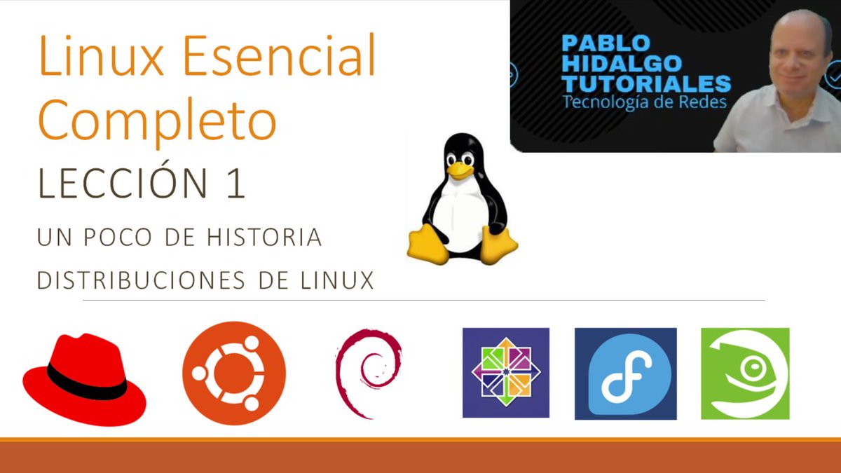 PabloHidalgoM50's tweet image. 🐧 ¡Aprende #Linux desde cero!
¿Quieres entrar al mundo de servidores, #DevOps o ciberseguridad? Linux es tu punto de partida.
🎯 Curso basado en el temario oficial #LPI Linux Essentials (010-160)
youtu.be/XM6Bp0382RE
#pablohidalgotutoriales  #ubuntu #debian